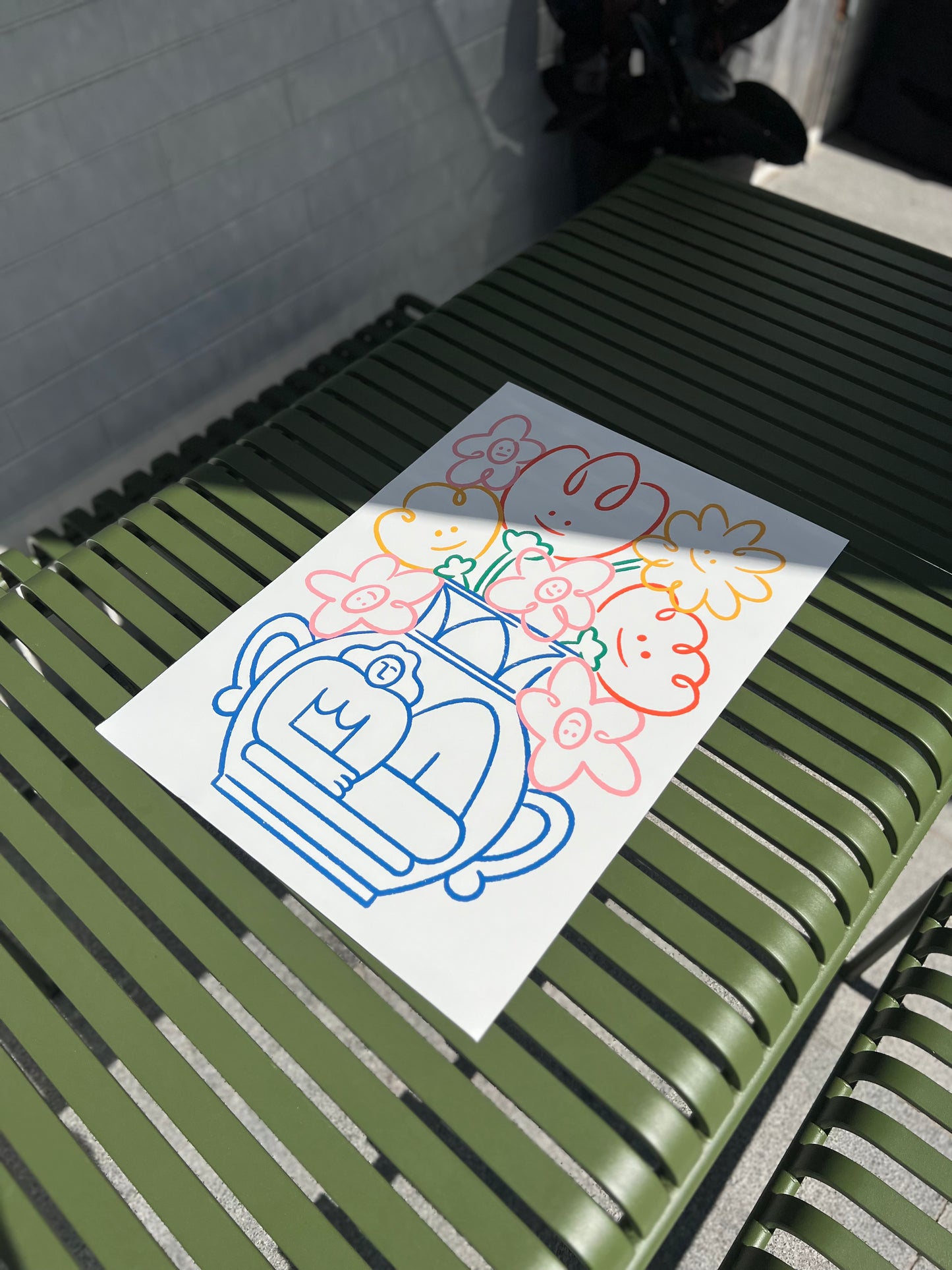 06. Friendly Vase (A2 Print)