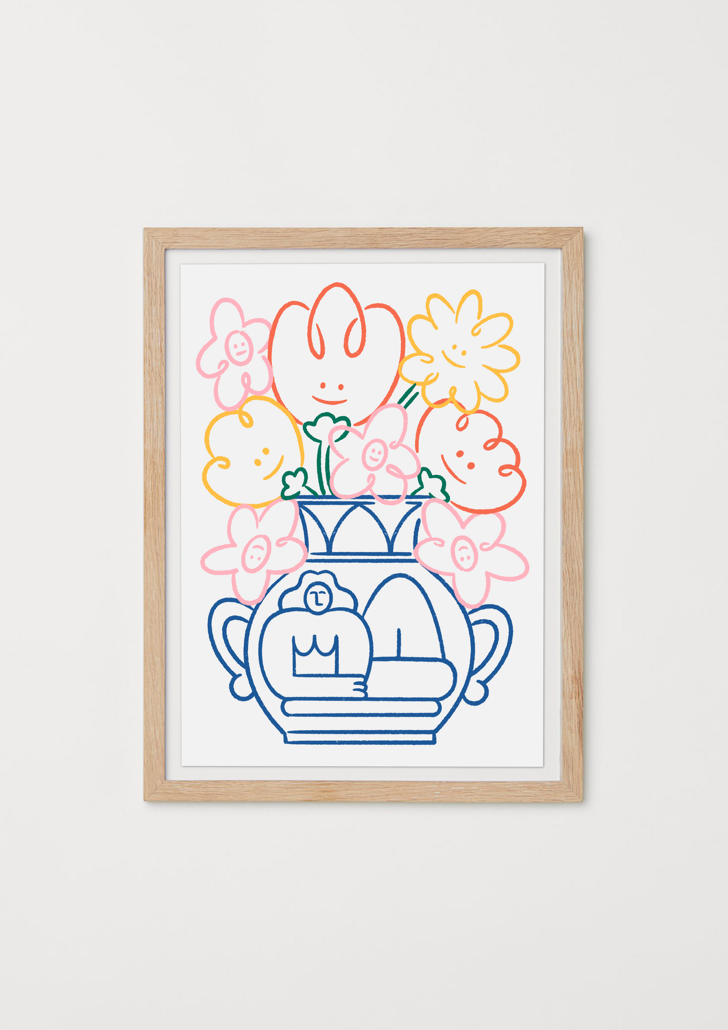 06. Friendly Vase (A2 Print)