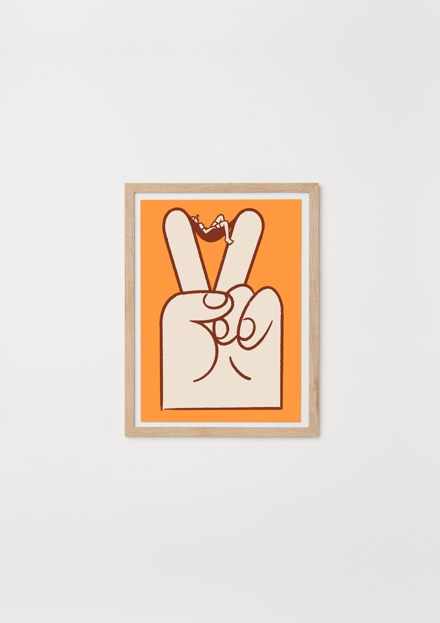 07. Peace Hand (A3 Print)